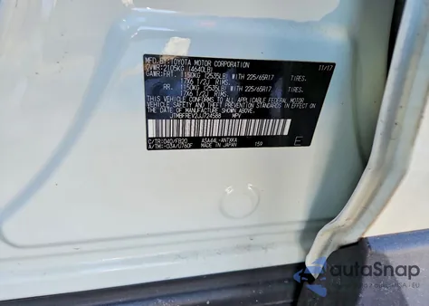 2018 Toyota Rav4 Le из США, поврежденный, VIN JTMBFREV2JJ724588